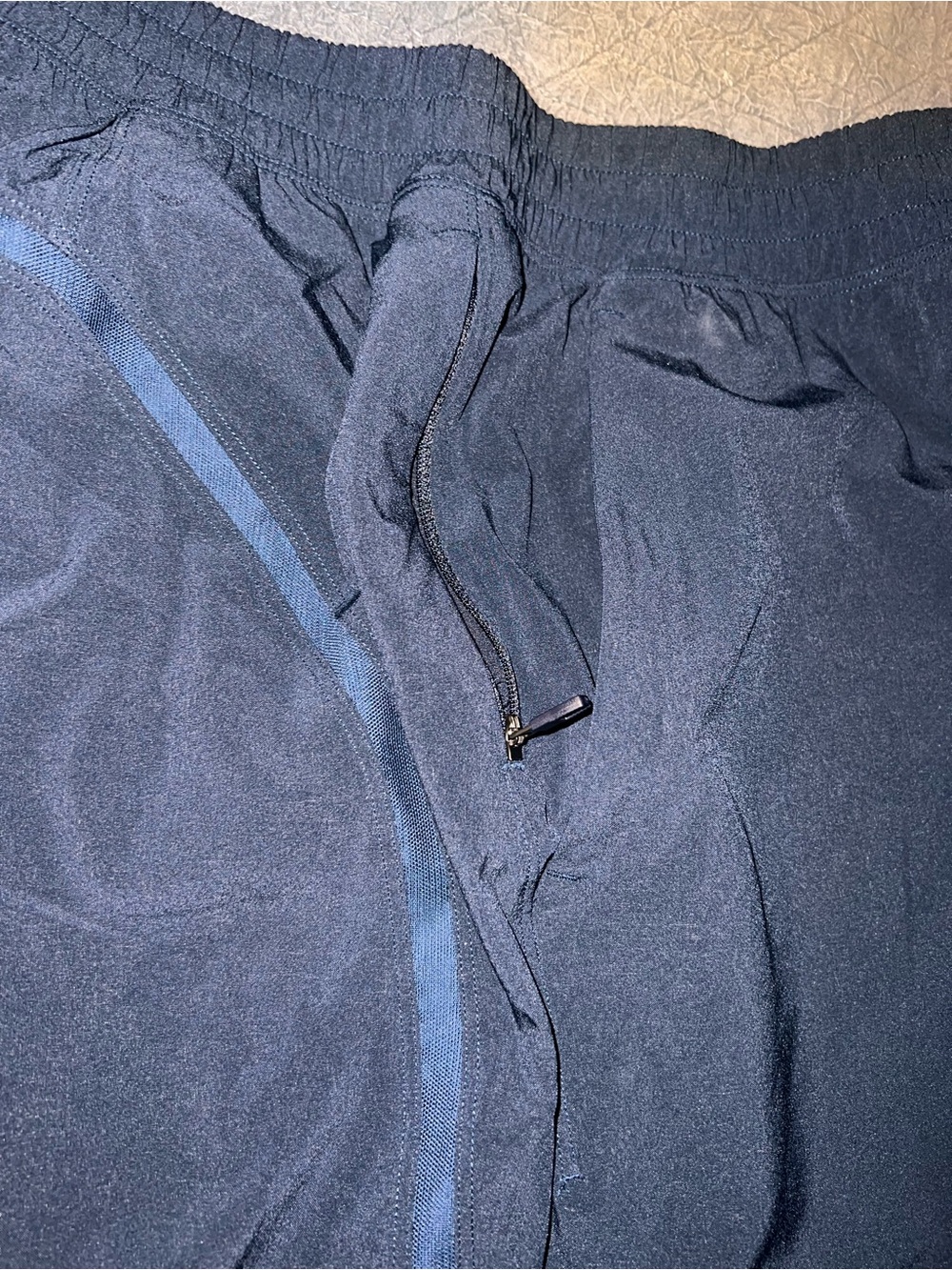 lululemon Pace Breaker Linerless Short 5" Small Navy Blue - Picture 4 of 8